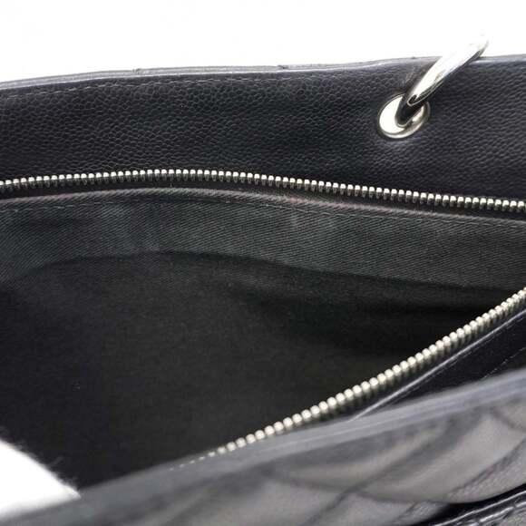 CHANEL Black Caviar Leather Tote Bag - Picture 14 of 16